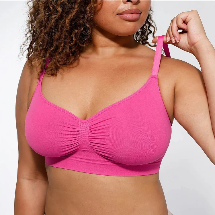 Last Day Promotion 49% OFF🔥Women's Full Coverage Non-Padded Wireless Sculpt Bra💖