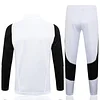 2023/2024 Juventus Half-Pull Training Suit White Football Shirt 1:1 Thai Quality