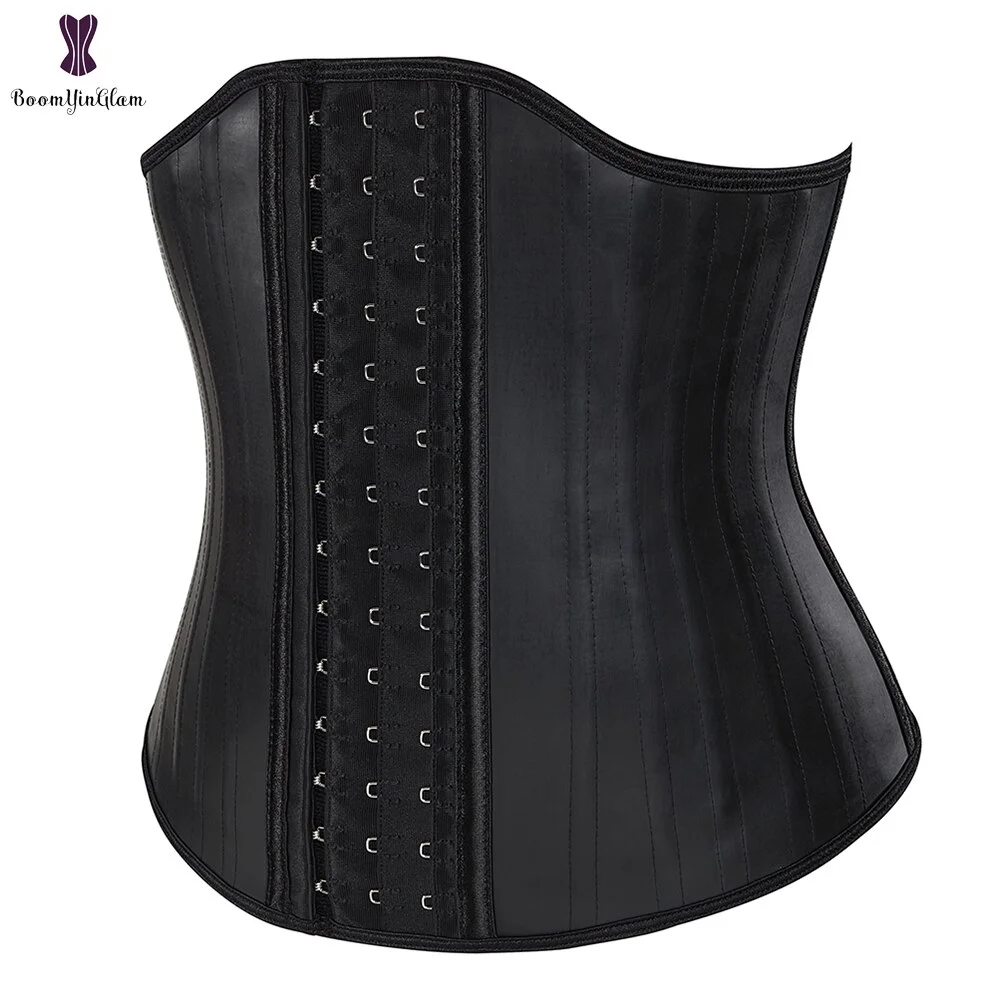 Billionm Corsets Shapewear Women Waist Trainer Body Shaper 25 Steel Bone Belly Slimming Sheath Colombian Fajas Modeling Strap