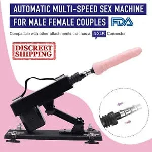 Automatic Sex Machine Electric Vibrator w/ Dildo Sex Toy G-spot Clit  Massager US