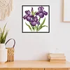 (Counted/Stamped) 14CT Flower Of Happiness - Cross Stitch 17*17cm/6.69*6.69in(Brand)