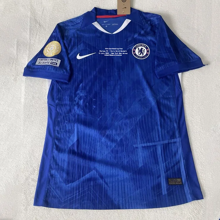 【S~4XL】Chelsea 2025 Club World Cup Final Jersey