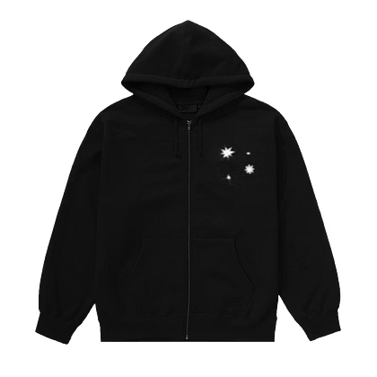 BTS Arirang Official Logo Hoodie | World Tour Black Zip Up 💜