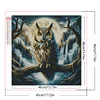 Diamond Painting-DIY Full Round Drill Owl(45x45cm)
