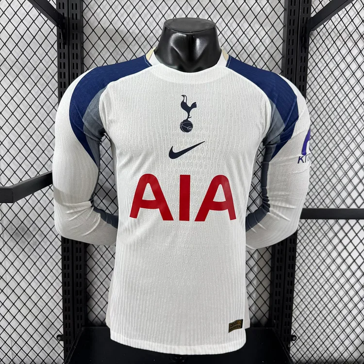25/26 Tottenham Hotspur Home Long Sleeve Player Edition