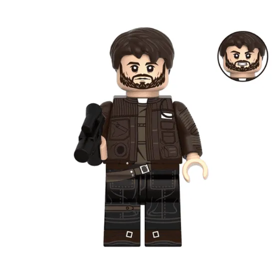 Cassian Andor Custom Star Wars Minifigure Minifigure Bricks monstertoys
