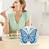 Acrylic Butterfly 5D DIY Diamond Paper Towel Storage Rack Decor for Home Decor