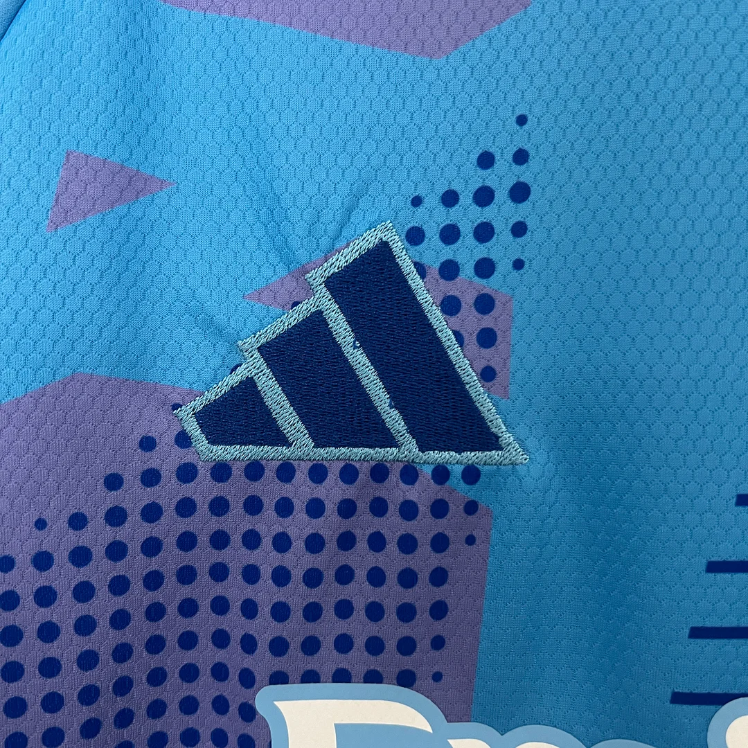 24/25 Real Madrid Goalkeeper Blue Football Shirt Thai quality