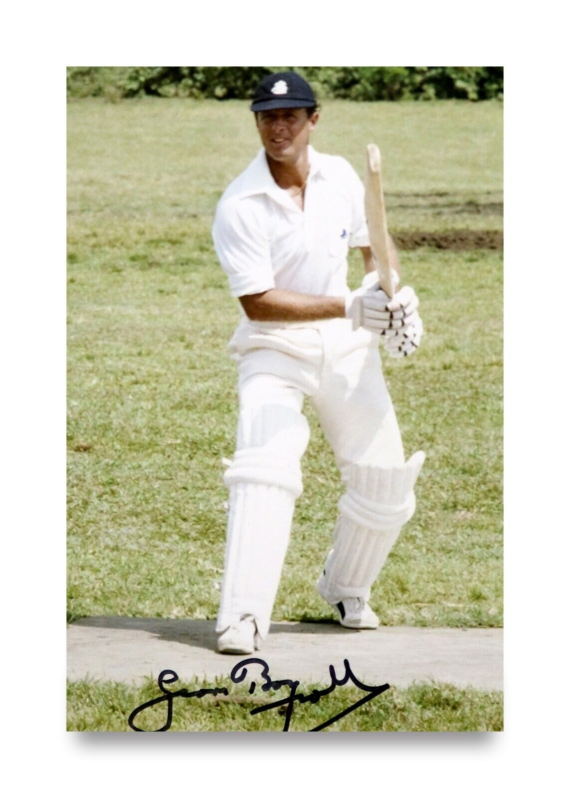 Sir Geoffrey Boycott Signed 6x4 Photo Poster painting England Cricket Autograph Memorabilia +COA