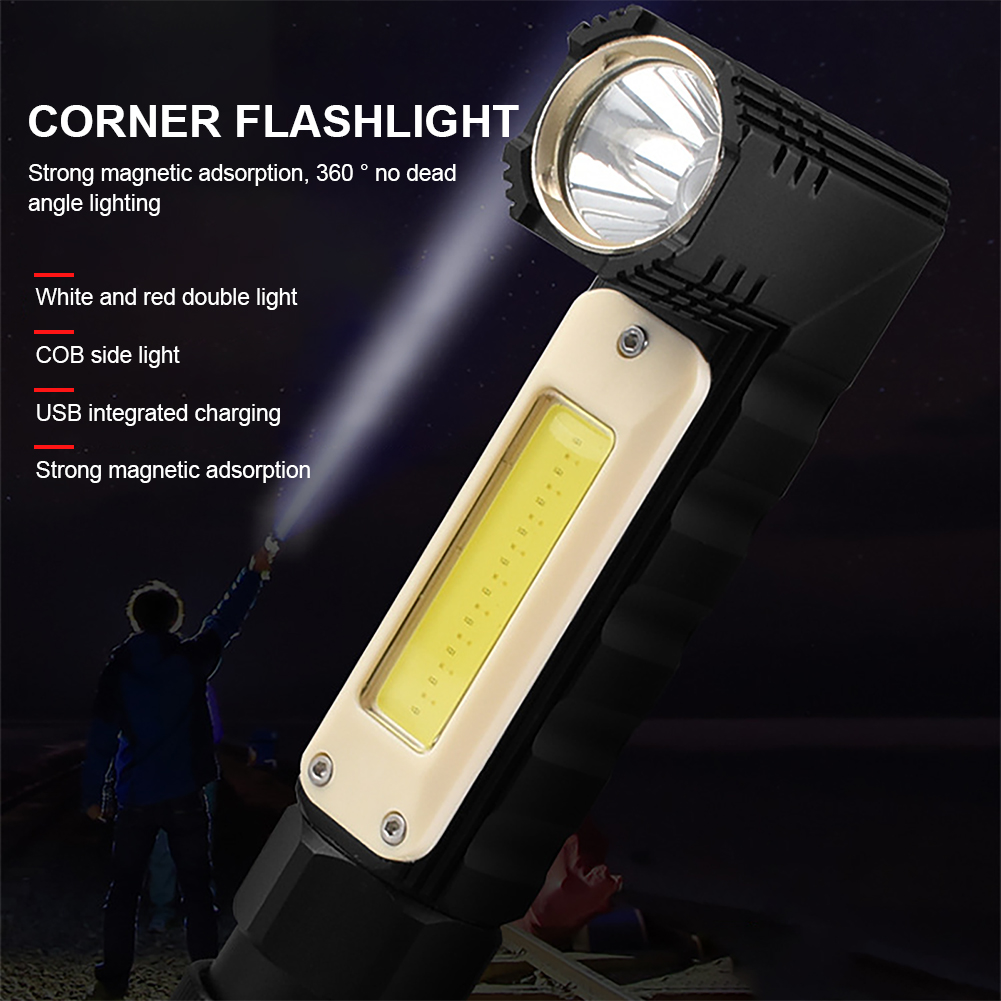 

Dual Purpose 5W Aluminum Alloy Flash COB USB, Mini, 501 Original