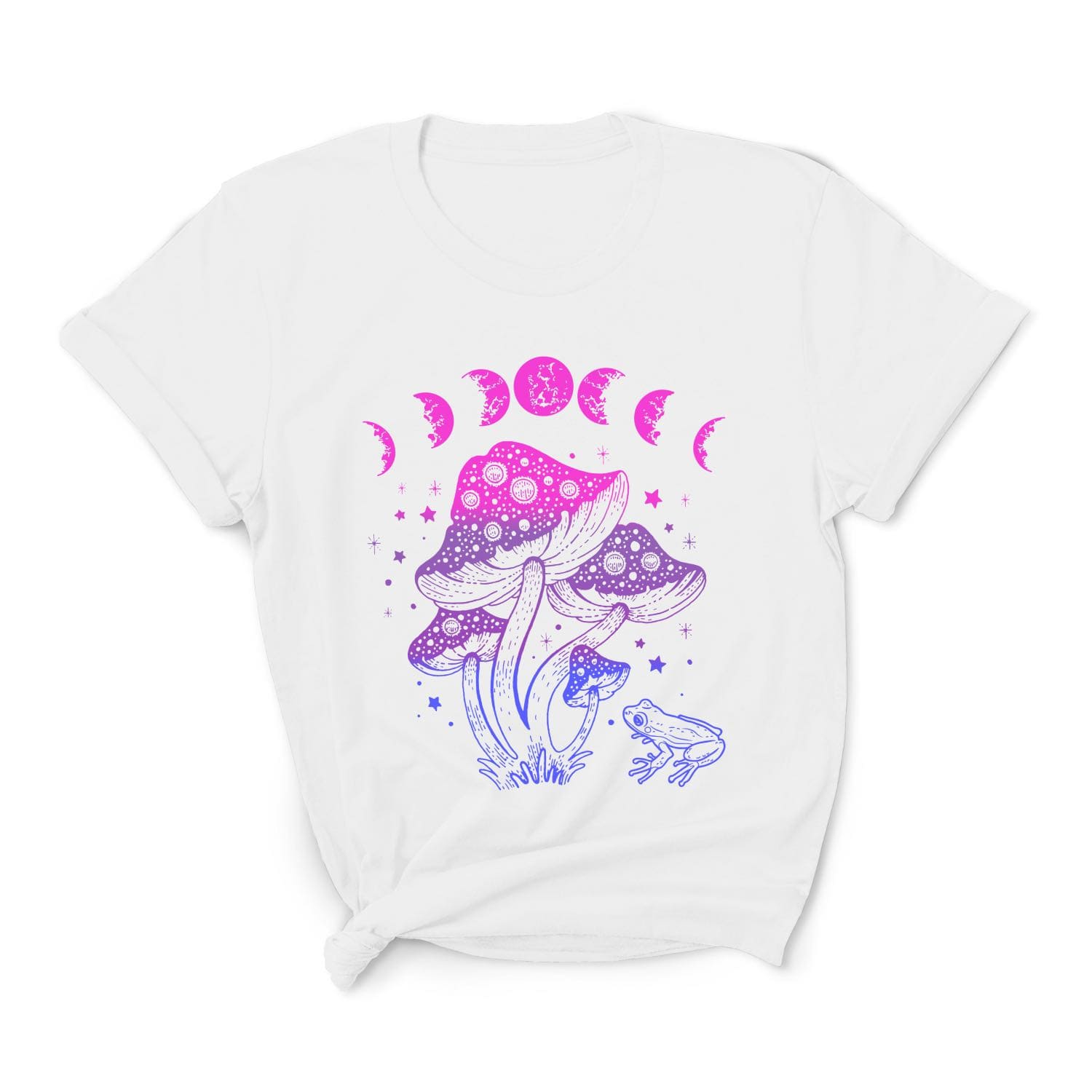 Bisexual t-shirt cottagecore frog