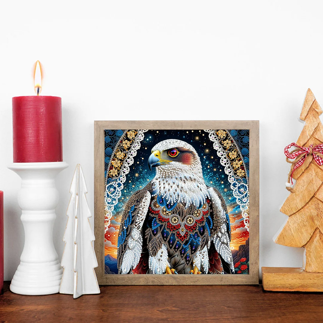 Eagle2 - Partial Special Shaped Drill Diamond Painting Kits (Canvas|30*30cm)