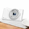 Compact Digital Camera with Fill Light (TF Card Not Included) HD Anti-Shake Student Camera Multiple Modes Portable Mini HD Video Camera Gift for Kids Teens and Starters