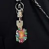 DIY Diamond Mosaic Keychain Christmas Countdown Mystery(Christmas-12pcs)