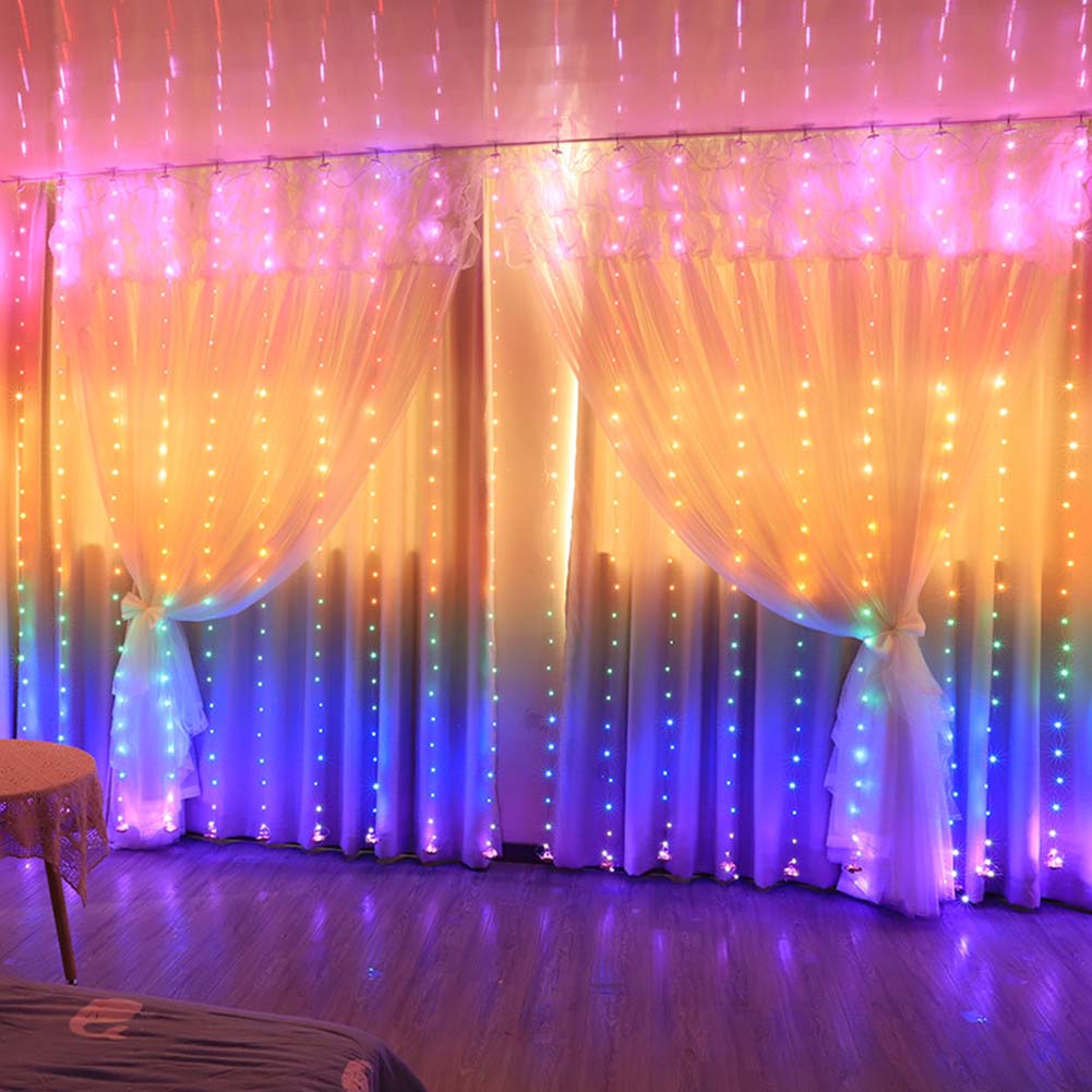 

Copper Wire LED Curtain Fairy Lights Garland String Christmas Wedding Decor, 501 Original