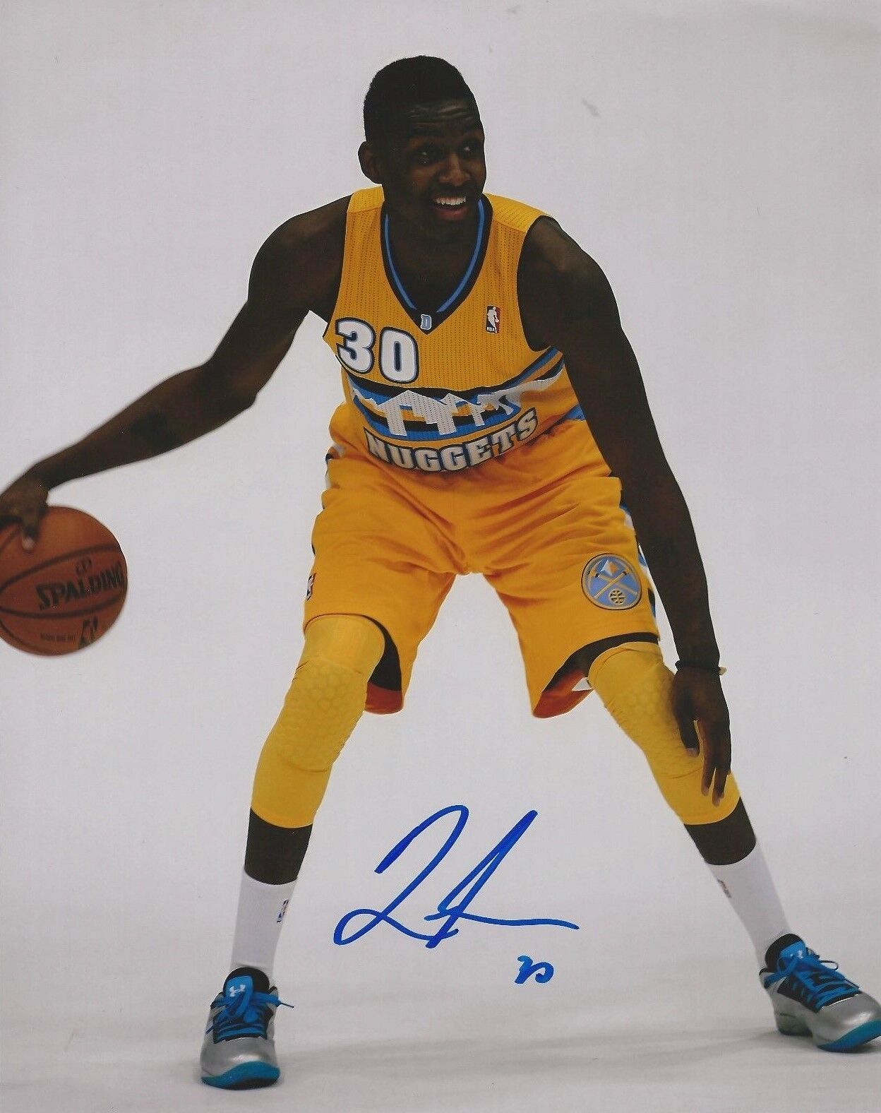 QUINCY MILLER signed autographed DENVER NUGGETS 8X10 Photo Poster painting w/COA