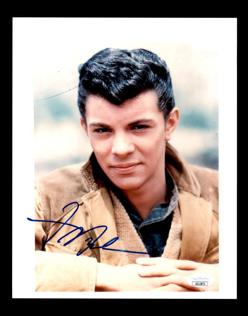 Frankie Avalon JSA Coa Hand Signed 8x10 Photo Poster painting Autograph 3