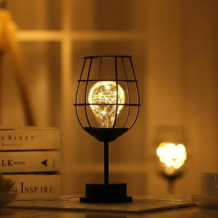 Retro Iron Table Lamp CSTWIRE