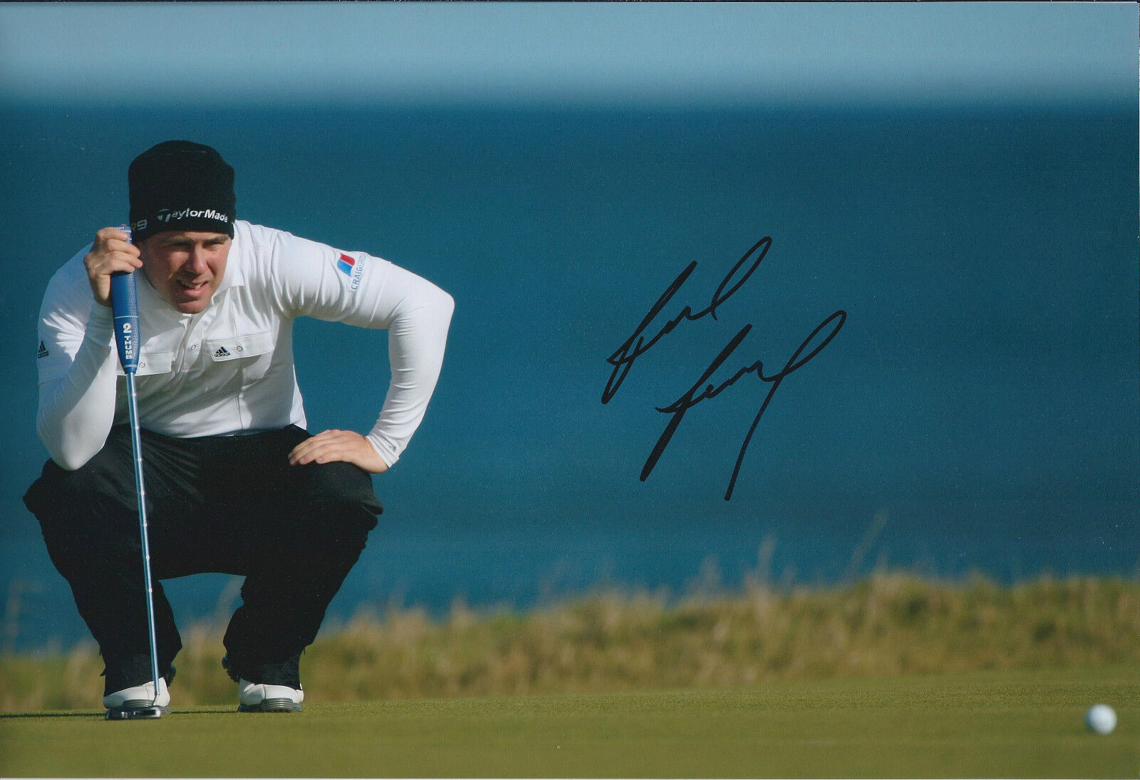 Richie RAMSEY SIGNED AUTOGRAPH 12x8 Photo Poster painting AFTAL COA US Amatuer Winner Golf