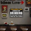 Drinking - Metal Tin Signs(8*12Inch/12*16Inch) - Bar