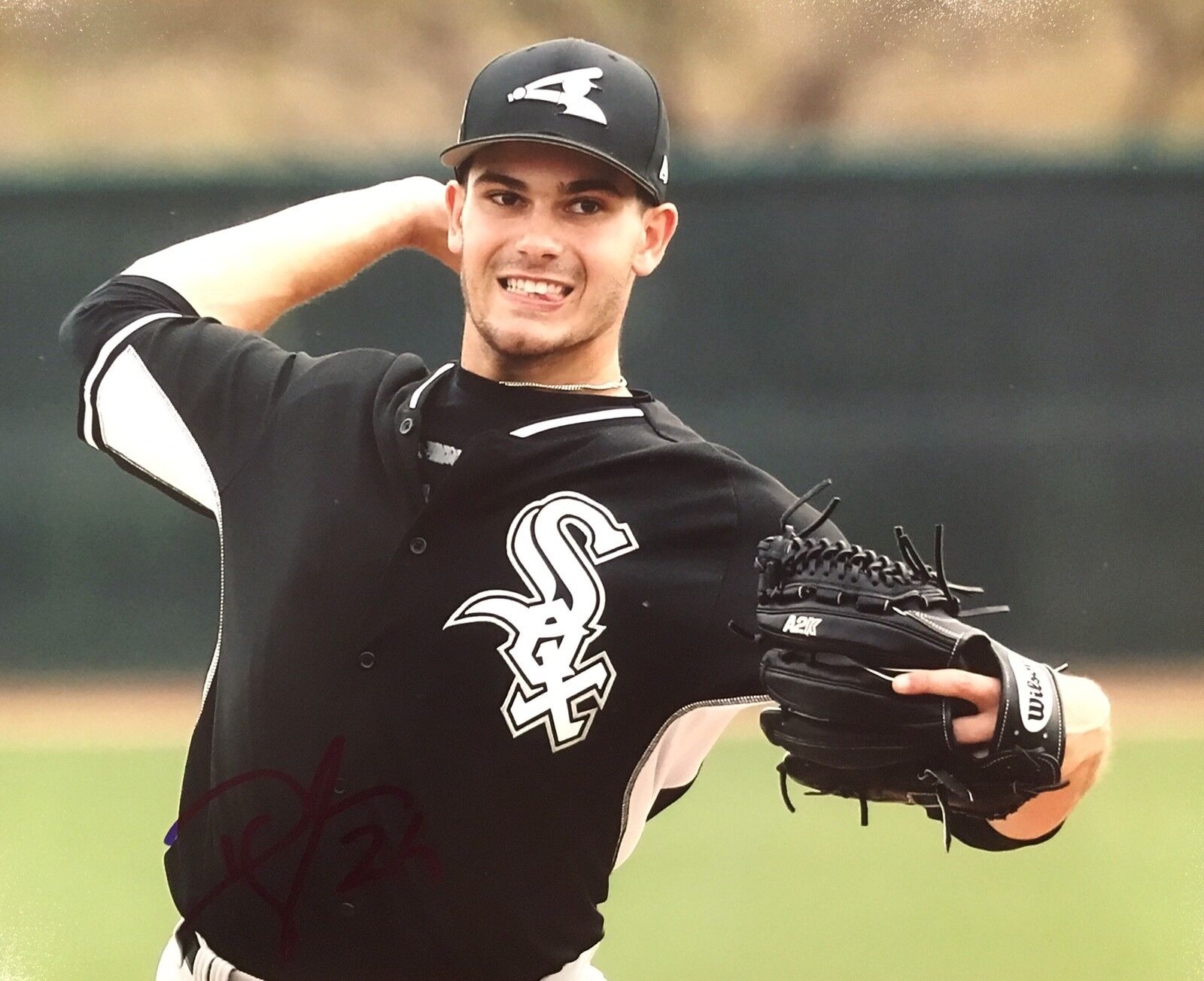 PROOF! DYLAN CEASE Signed Autographed 8x10 Photo Poster painting CHICAGO WHITE SOX