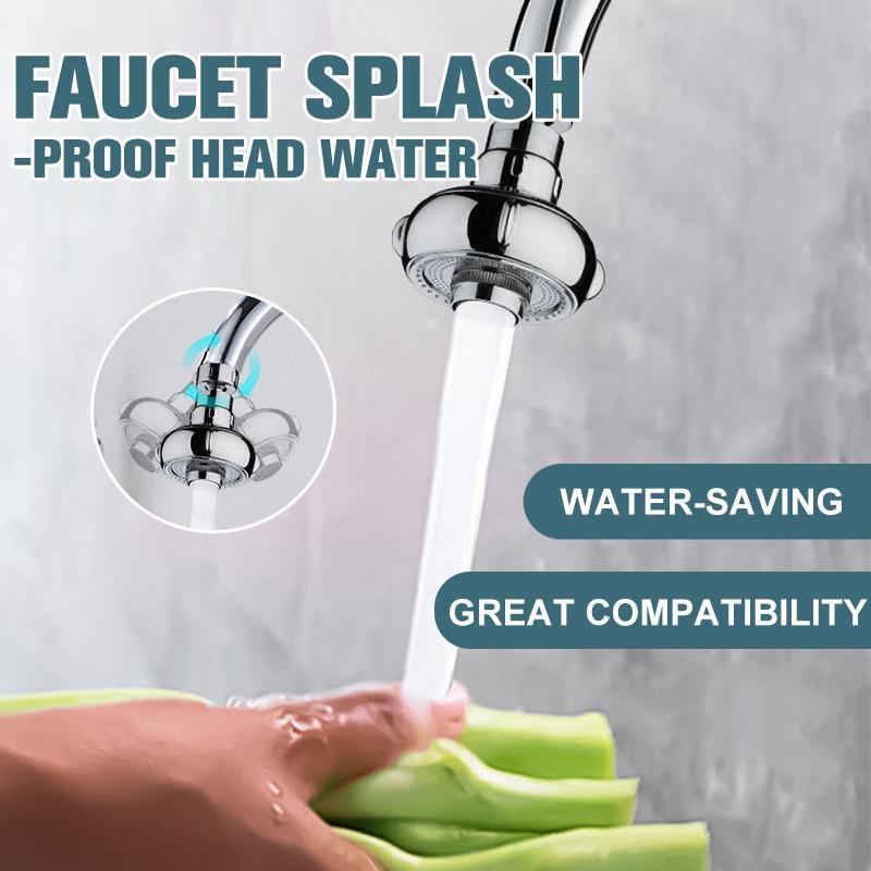 Splash-Proof Faucet Head
