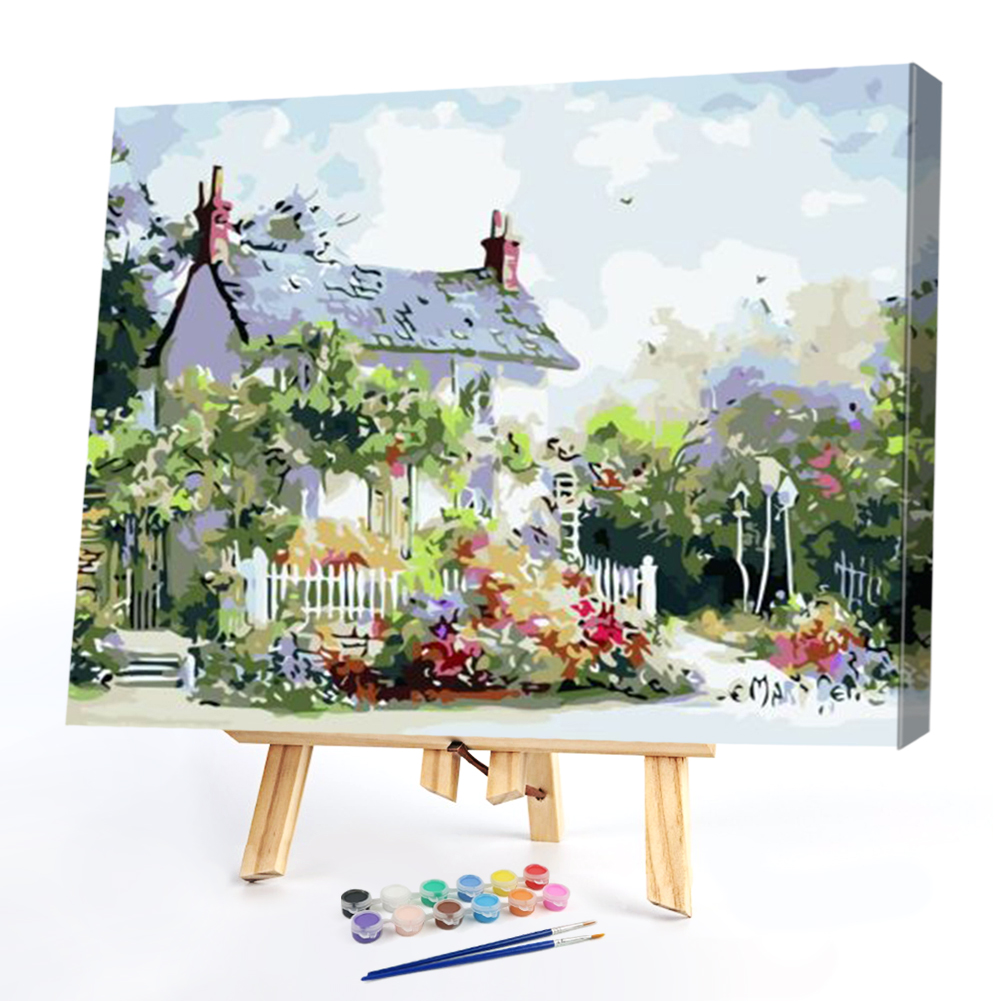 

50*40CM Paint By Numbers-Villa, 501 Original