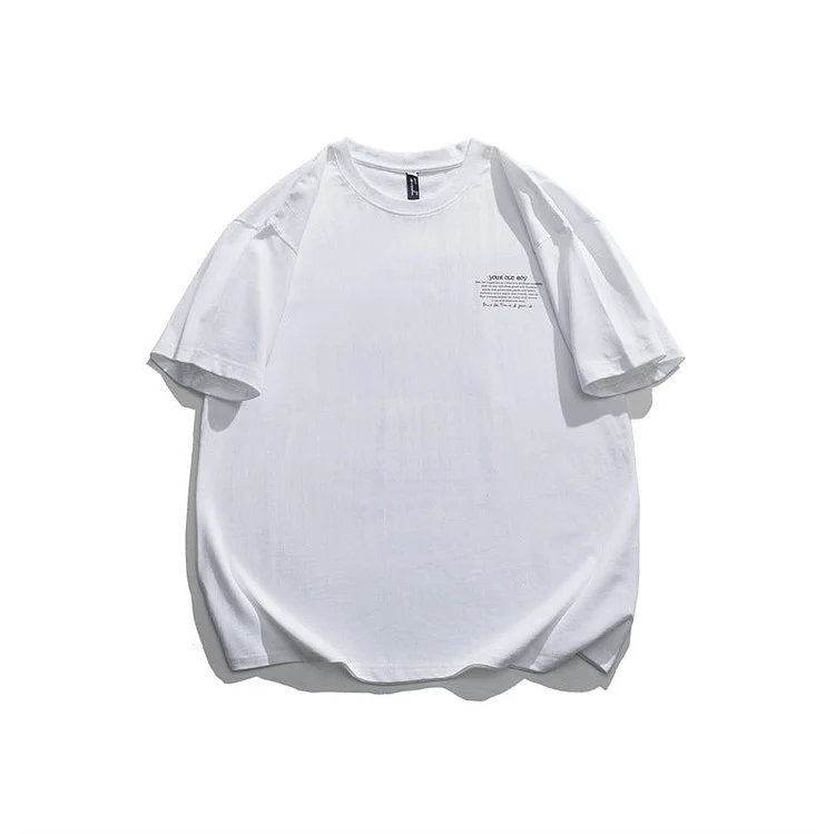 2022 Summer Man T Shirt Oil Painting Printing