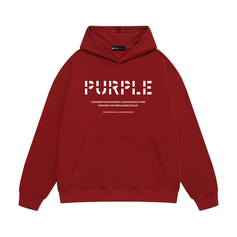 Purple Fashion Hoodie