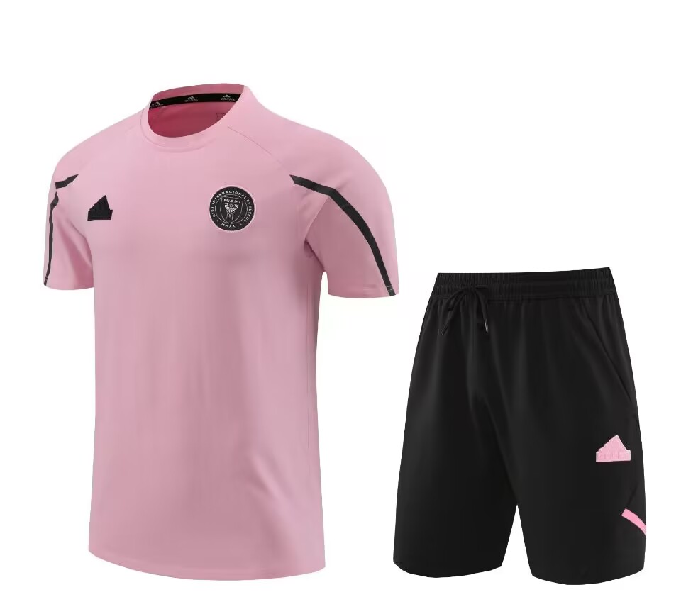24/25 Miami Training Wear Kit Pink Football Shirt Thai Quality