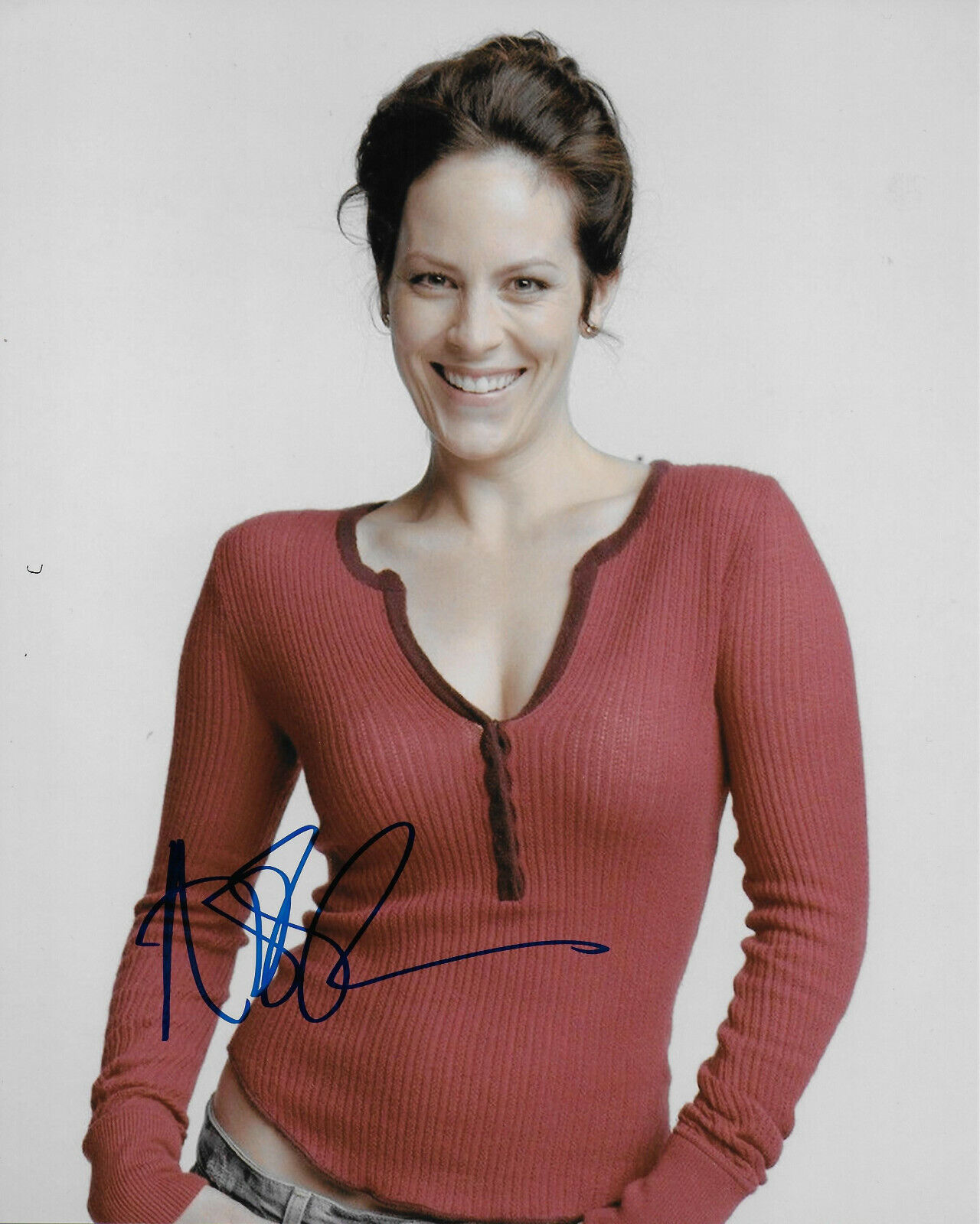 Annabeth Gish Original Autographed 8X10 Photo Poster painting #2