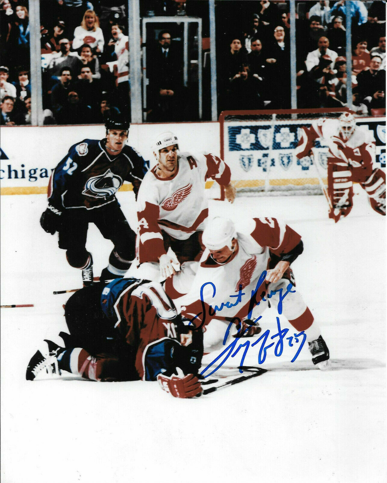 Darren McCarty Autographed Signed 8x10 Photo Poster painting ( Red Wings ) REPRINT