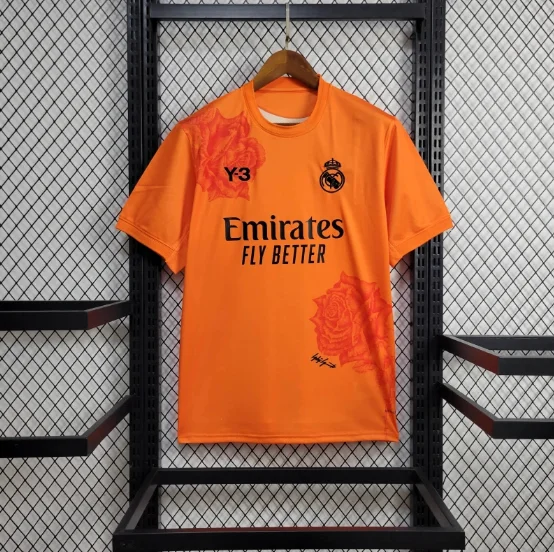 24/25 Football Shirt Real Madrid Y3 Orange Thai quality