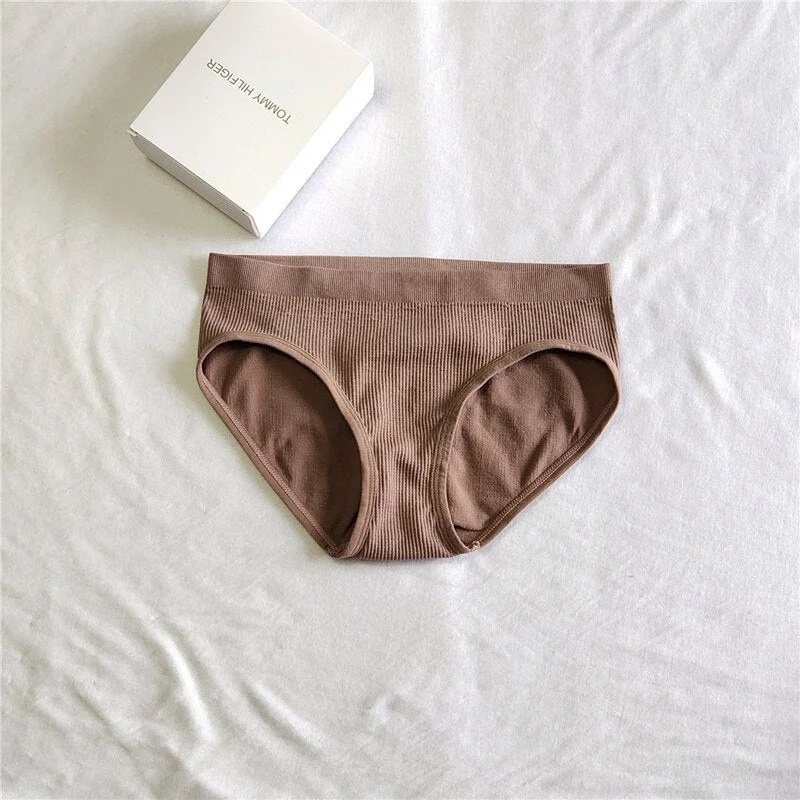 Bodyshaper Cotton Women Panties Solid Seamless Underwear Underpants Comfort Soft Intimate Lingerie Briefs Ladies Sexy Panties