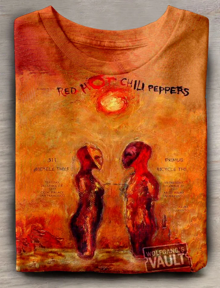 Teecade Teecade Red Hot Chili Peppers Two People T-shirt