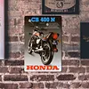 HONDA - Panneaux en &eacute;tain m&eacute;tallique(30*40cm)