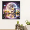 Diamond Painting -DIY Round Drill Moonlight Bear