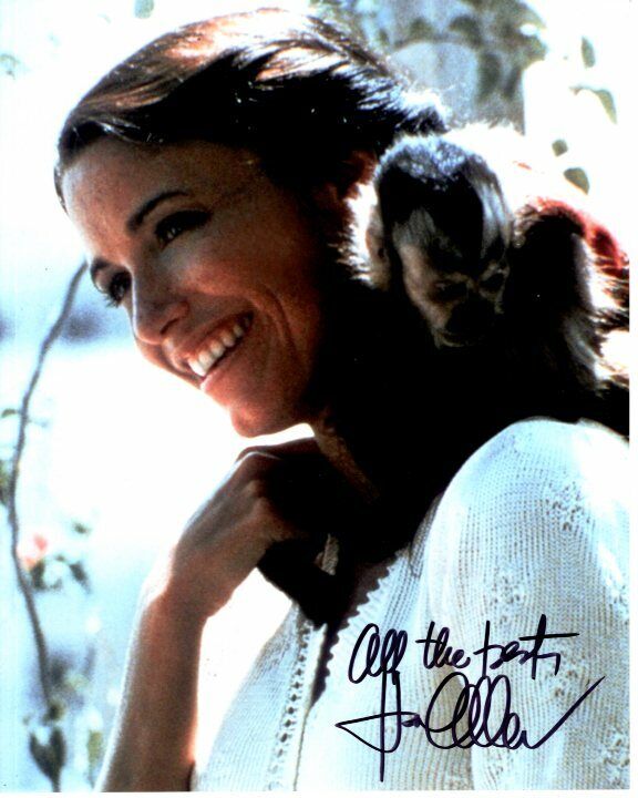 KAREN ALLEN signed RAIDERS OF THE LOST ARK INDIANA JONES MARION RAVENWOOD Photo Poster painting