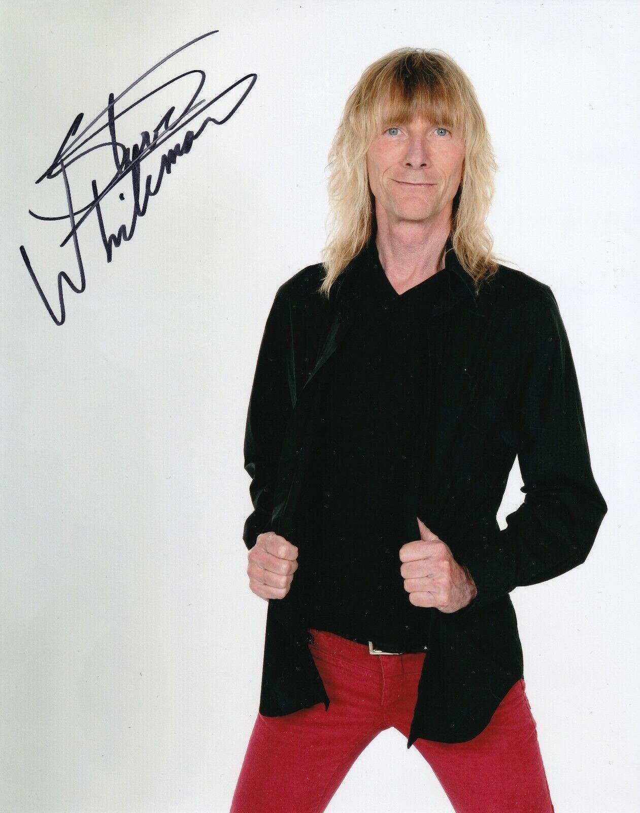 Steve Whiteman of Kix band REAL hand SIGNED Photo Poster painting COA Autographed