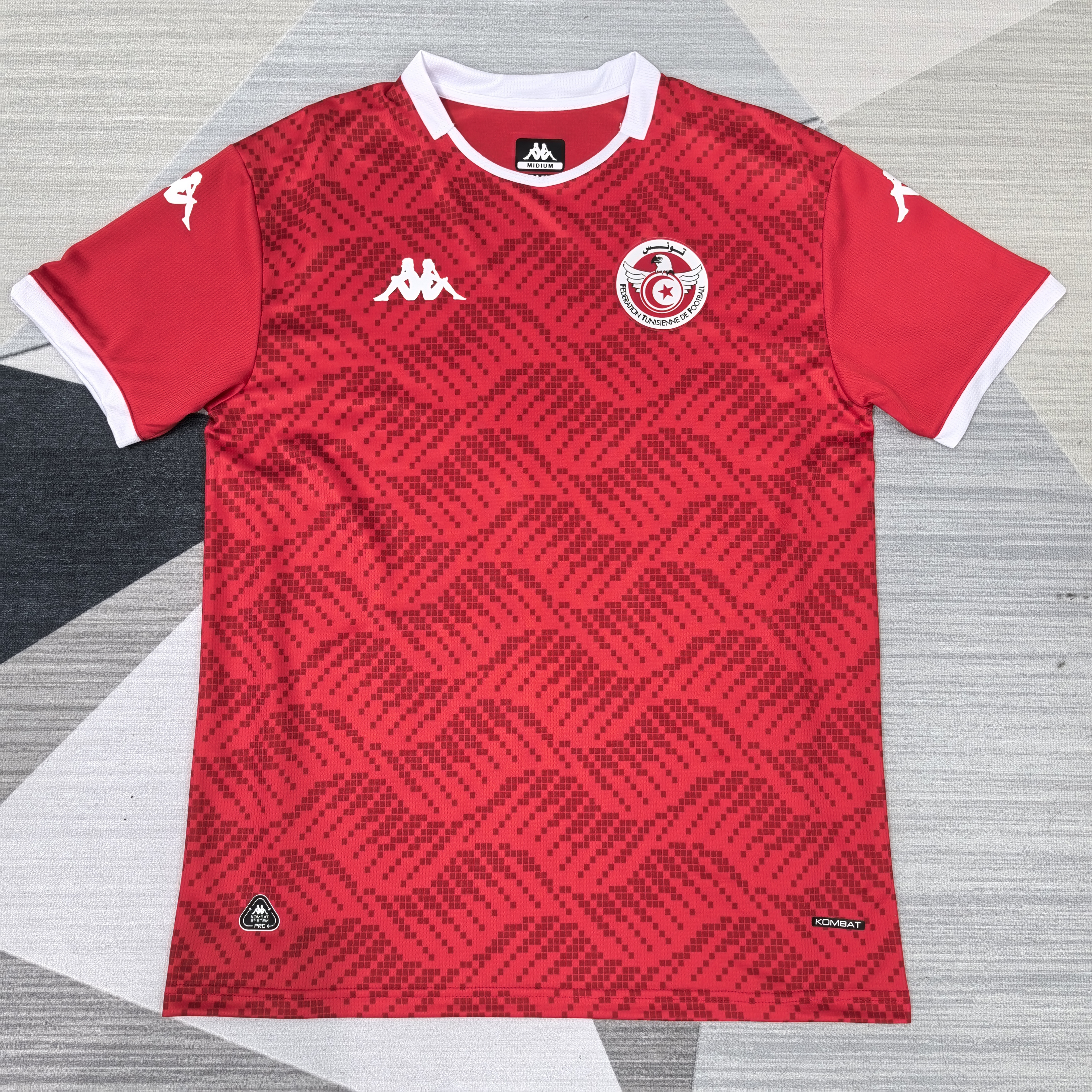 2025 Tunisia National Team Home Football Shirt