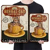 Bengal Cat - Vintage Metal Signs - 20*30cm/30*40cm