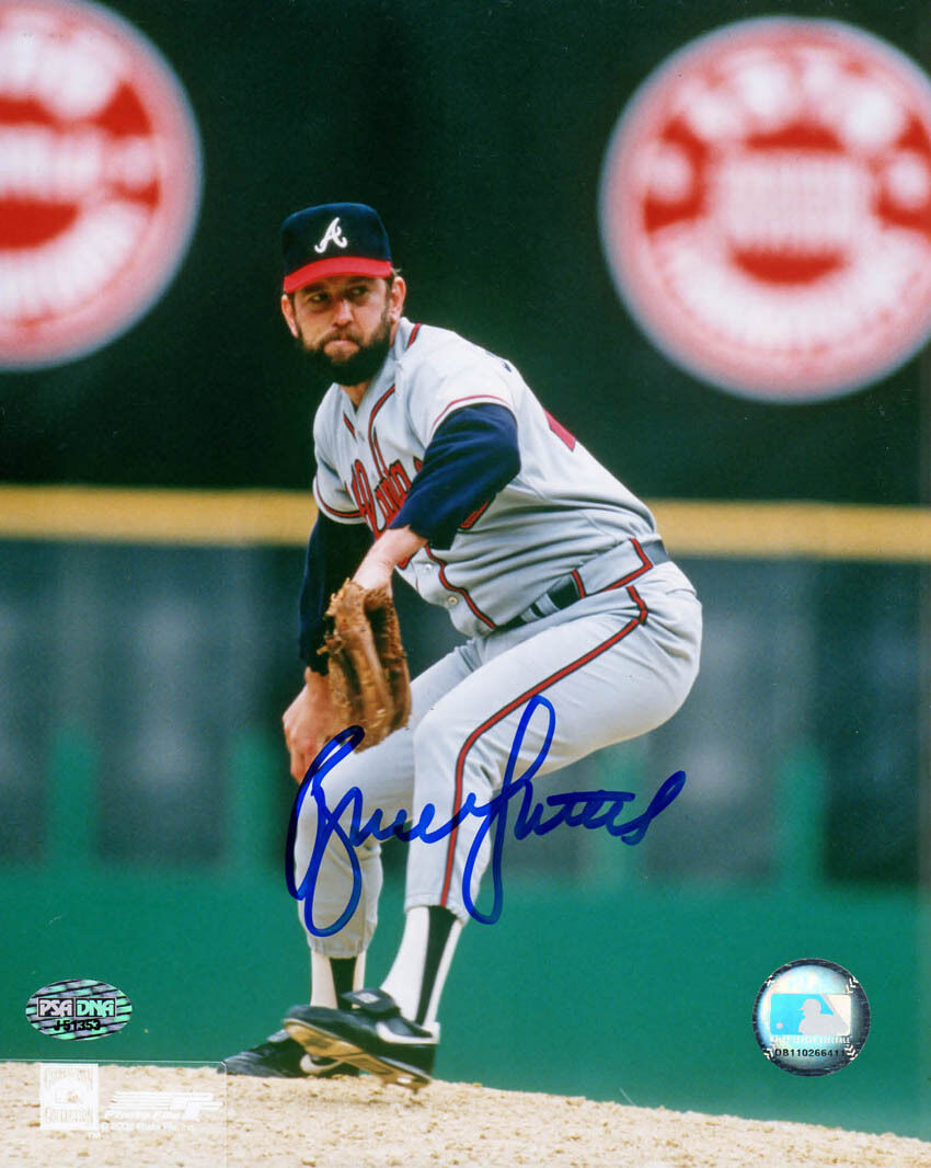 Bruce Sutter SIGNED 8x10 Photo Poster painting Atlanta Braves PSA/DNA AUTOGRAPHED