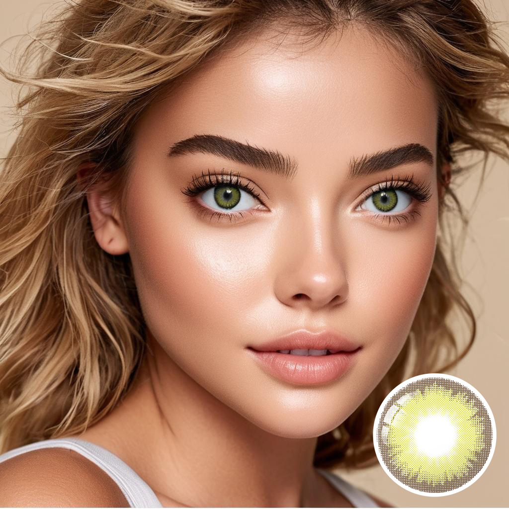 Diamond CARIBBEAN GREEN Colored Contact Lenses