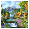 Stamped Cross Stitch-Fall Scenery(50*50cm)
