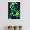 (40*70cm)Horror Girl - Round AB Drill Diamond Painting