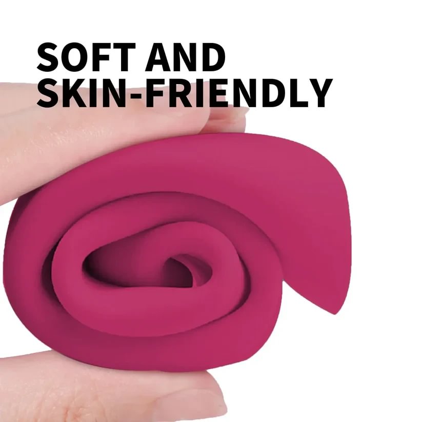 Thrusting Massager & Rose Suction Toy Vibrator