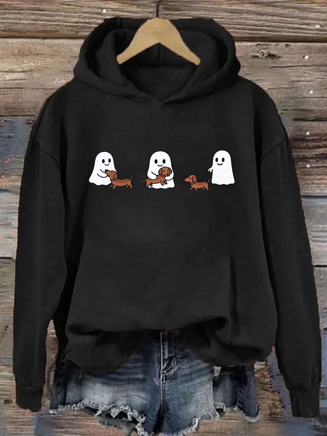 Ghost Trio Halloween Hoodie