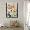 Lapin Disney-peinture diamant rond-40*50cm