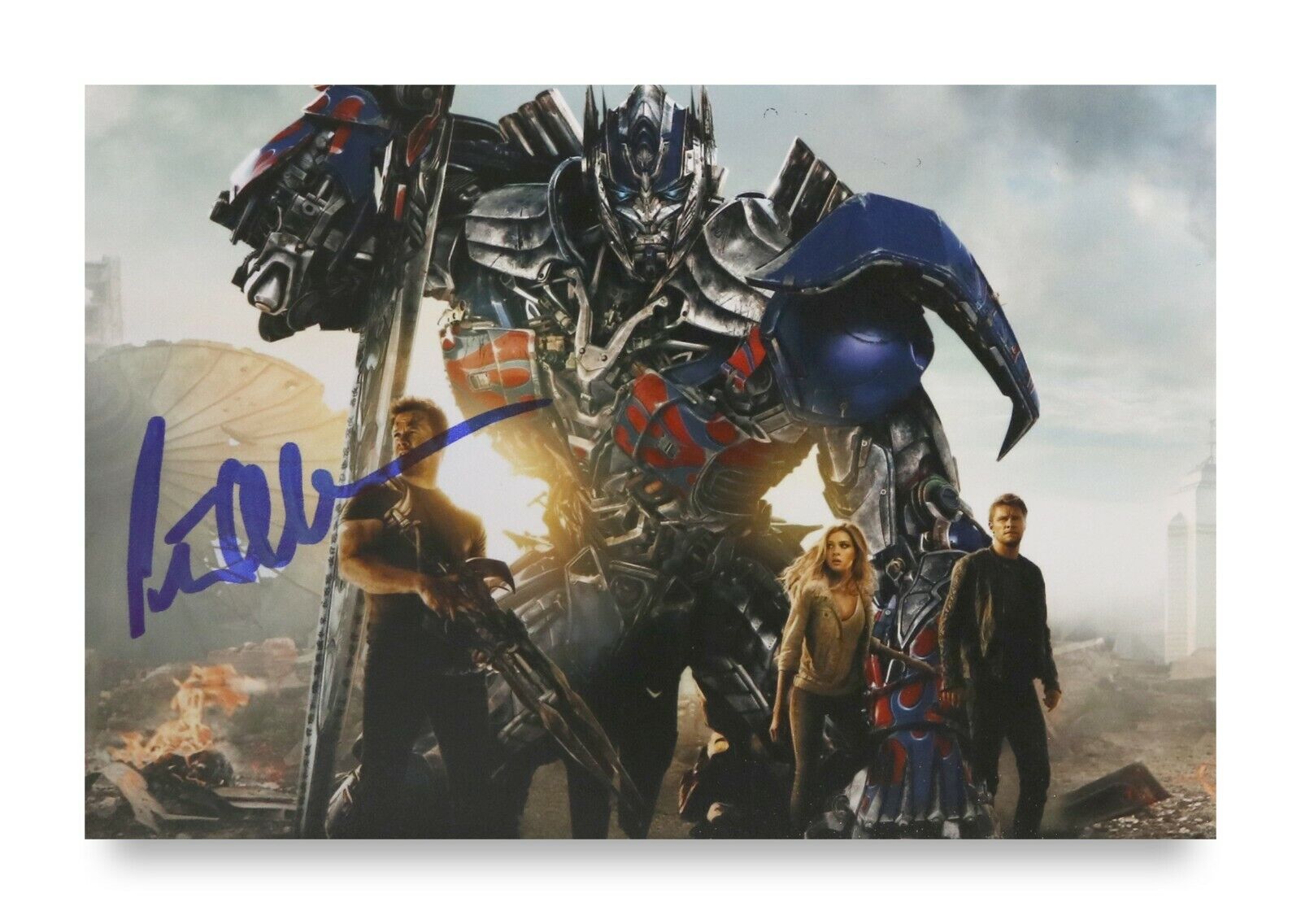 Peter Cullen Signed 6x4 Photo Poster painting Transformers Optimus Prime Voice Autograph + COA