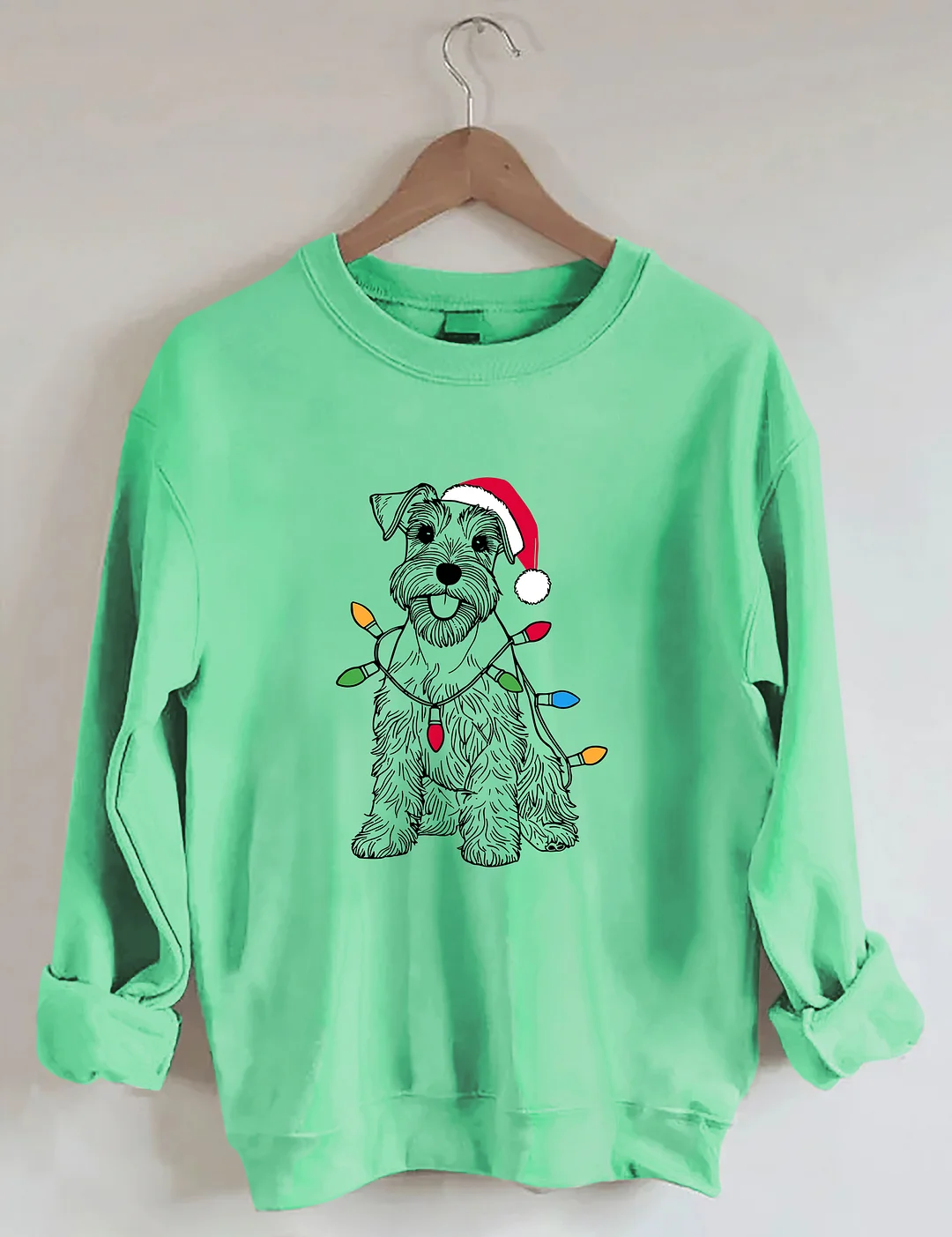 Miniature Schnauzer Christmas Sweatshirt